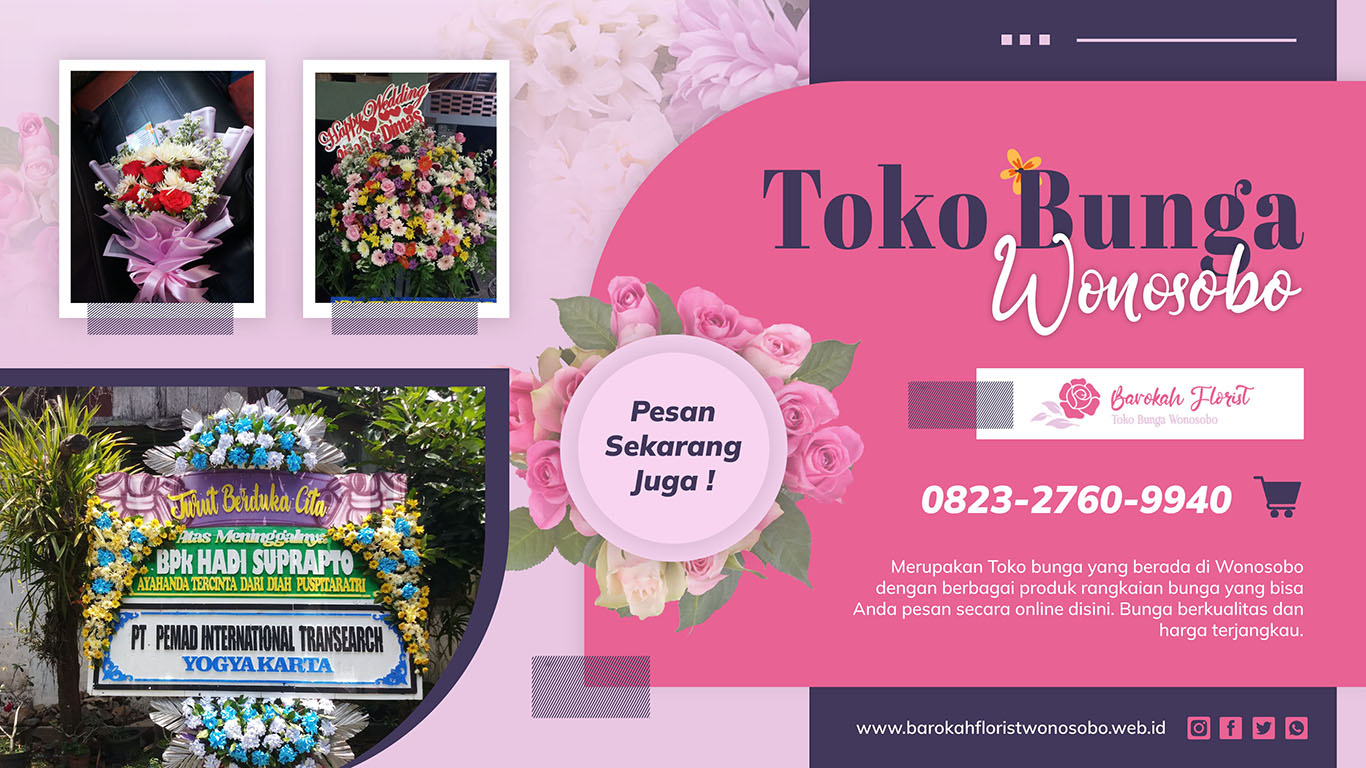 toko bunga wonosobo