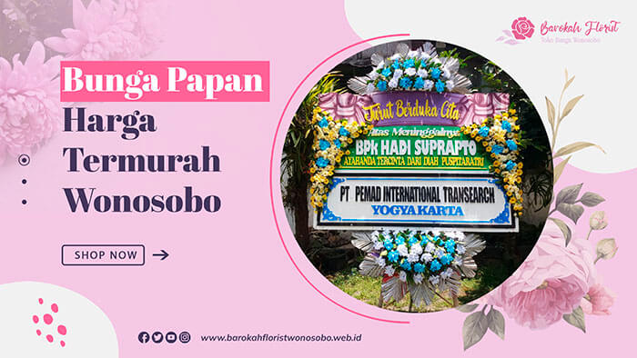 toko bunga wonosobo
